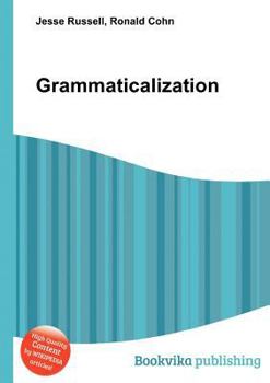 Paperback Grammaticalization Book