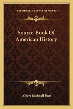Source-Book of American History