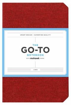 Diary Go-To Notebook with Mohawk Paper, Brick Red Lined: (Lined Notebook, Notebook with Lines, Red Notebook) Book