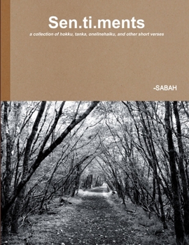 Paperback Sen.ti.ments Book