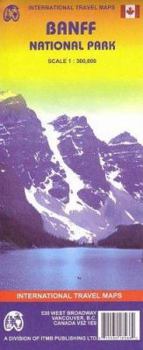 Banff National Park (Canada) 1:300,000 Recreation Map (International Travel Maps)