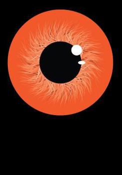 Paperback I See All Notebook: Single Orange Eyeball Book