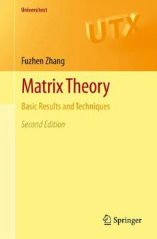 Paperback Matrix Theory: Basic Results and Techniques Book