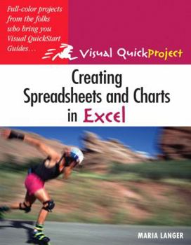 Paperback Creating Spreadsheets and Charts in Excel Book