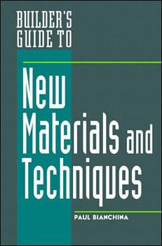 Hardcover Builder's Guide to New Materials & Techniques Book