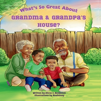 Paperback What's So Great About Grandma & Grandpa's House? [Large Print] Book