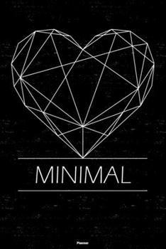 Minimal Planner: Minimal Geometric Heart Music Calendar 2020 - 6 x 9 inch 120 pages gift