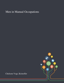 Paperback Men in Manual Occupations Book