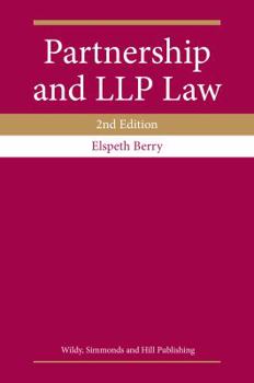 Paperback Partnership and Llp Law Book