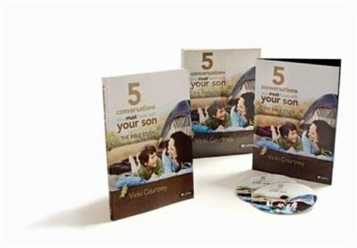 Hardcover 5 Conversations You Must Have with Your Son - Leader Kit: The Bible Study Book