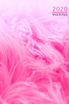 Paperback A5 2020 Diary Week To View Paperback Cover With Alternative Design -: - Candy Floss 2020 Diary Cover, Year Planner For Business, Office, Home, Univers Book