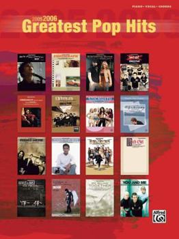 Paperback 2005-2006 Greatest Pop Hits: Piano/Vocal/Chords Book