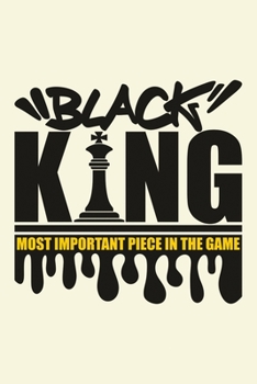 Chess Score Book ~ Black King, The Most Important Piece in the Game: Notebook Scorebook Sheets Pad for Recording and Analyzing Your Moves During the Chess Games (90 Moves, 100 Matches )