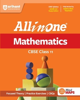 Paperback All in One Mathematics CBSE Class 11 Book