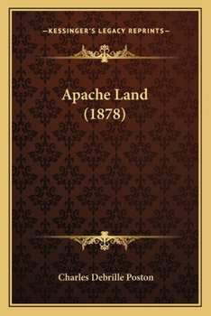 Paperback Apache Land (1878) Book