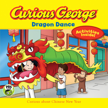 Hardcover Curious George Dragon Dance Book