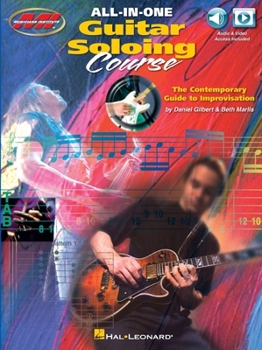 Paperback All-In-One Guitar Soloing Course: The Contemporary Guide to Improvisation Book/Online Audio Book