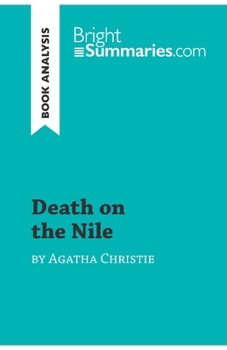 Paperback Death on the Nile by Agatha Christie (Book Analysis): Detailed Summary, Analysis and Reading Guide Book
