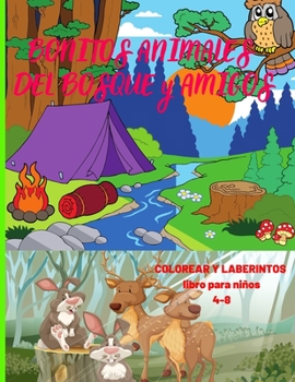 Paperback Bonitos Animales del Bosque Y Amigos [Spanish] Book