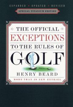 Paperback Official Exceptions to the Rules of Golf Book