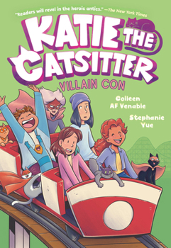Hardcover Katie the Catsitter 5: Villain Con: (A Graphic Novel) Book