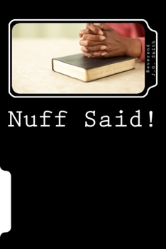 Paperback Nuff Said Book