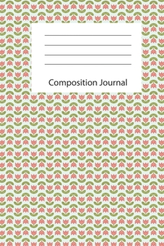 Composition Notebook: Geometric Design Notebook-150 pages- Lined with numbered pages- Pretty Composition Notebook or Geometric Journal