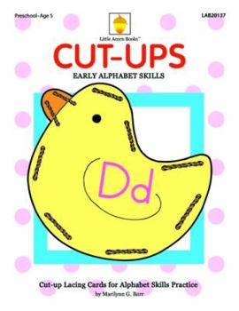 Paperback Cut-ups: Early Alphabet Skills Book