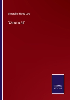 Paperback Christ is All Book