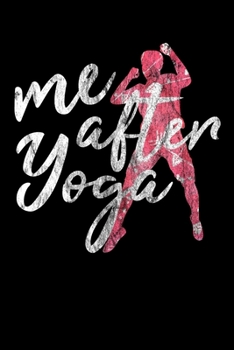 Paperback Me after Yoga: DIN A5 Notizbuch liniert [German] Book