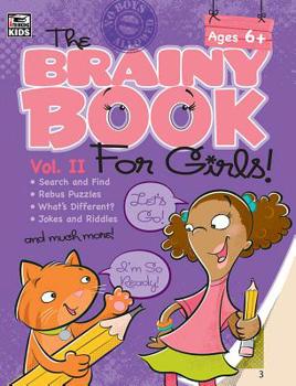 Paperback Brainy Book for Girls, Volume 2 Activity Book, Grades 1 - 4 Book