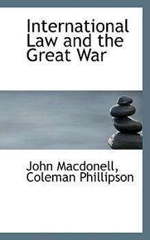 International Law and the Great War