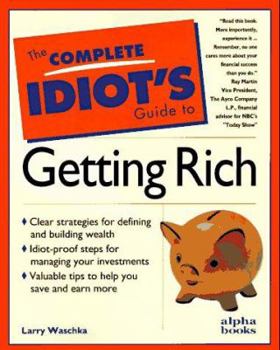 Paperback Complete Idiot's Guide to Getting Rich Book