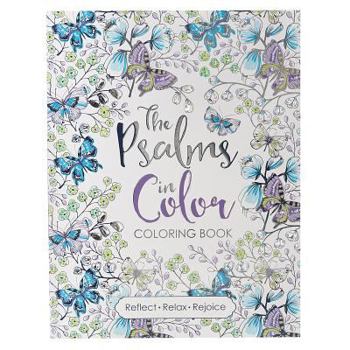 Paperback Coloring Book the Psalms in Color Book