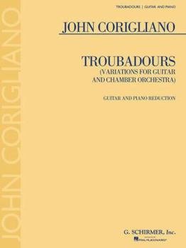 Paperback Troubadours: Guitar and Piano Reduction Book