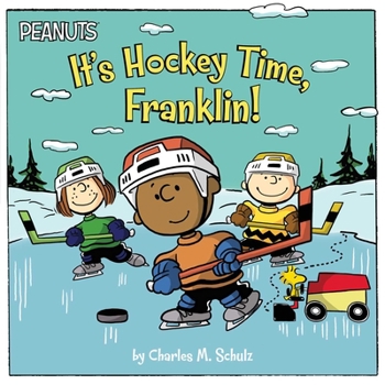 Paperback It's Hockey Time, Franklin! Book