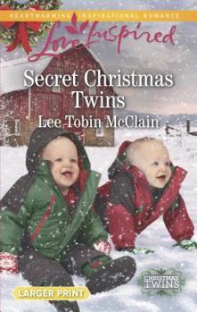 Mass Market Paperback Secret Christmas Twins [Large Print] Book