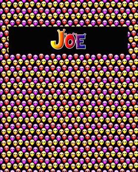 Paperback 120 Page Handwriting Practice Book with Colorful Alien Cover Joe: Primary Grades Handwriting Book