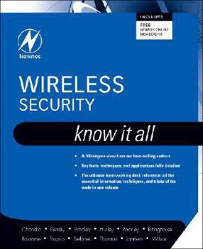 Paperback Wireless Security: Know It All Book
