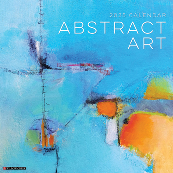 Calendar Abstract Art 2025 12 X 12 Wall Calendar Book