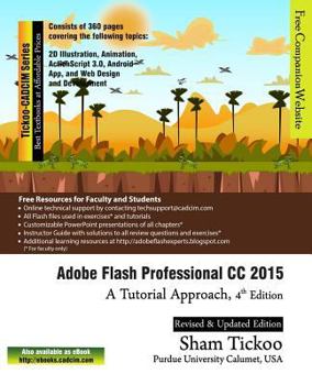 Paperback Adobe Flash Professional CC 2015: A Tutorial Approach Book