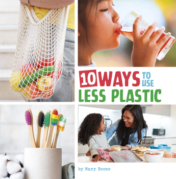 Hardcover 10 Ways to Use Less Plastic Book