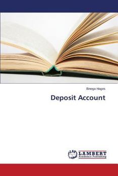 Paperback Deposit Account Book