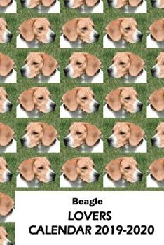 Paperback Beagle Lovers Calendar 2019-2020 Book