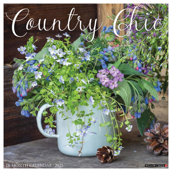 Calendar Country Chic 2025 12 X 12 Wall Calendar Book