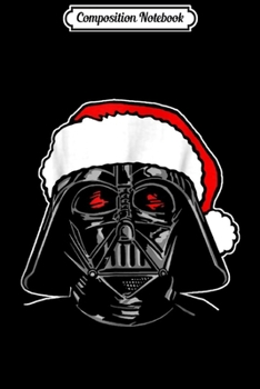 Composition Notebook: Star Wars Santa Darth Vader Sketch Christmas Graphic Journal/Notebook Blank Lined Ruled 6x9 100 Pages