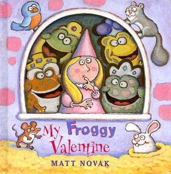 Hardcover My Froggy Valentine Book