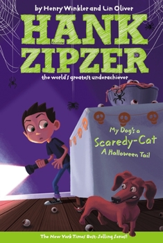 Paperback My Dog's a Scaredy-Cat #10: A Halloween Tail Book