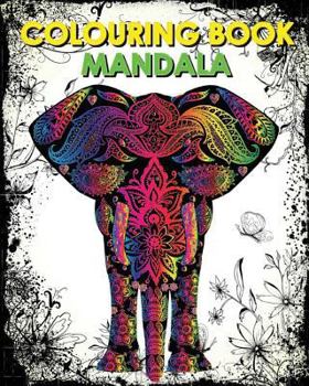 Paperback Colouring Book Mandala: Reduce Stress & Bring Balance (+100 Pages) Book