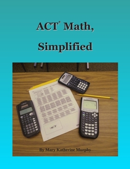 Paperback ACT Math, Simplified Book